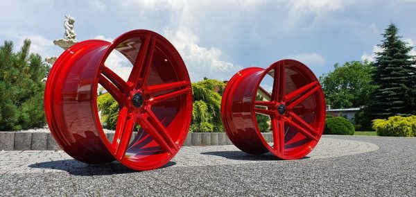 Forzza Bosan 10,5x22 5x112 ET38 Candy Red Lim Edition