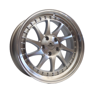 Forzza Space 9,5×18 5×120 ET35 72,56 Silver Face Machined