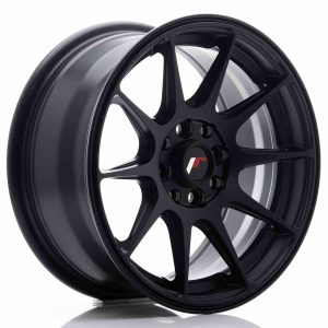 JR Wheels JR11 15×7 ET30 4×100/108 Flat Black