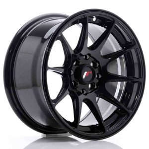 JR Wheels JR11 15×8 ET25 4×100/114 Glossy Black