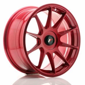 JR Wheels JR11 17×8,25 ET35 Blank Platinum Red