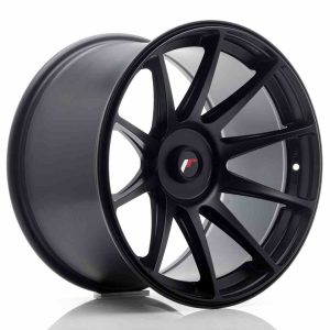 JR Wheels JR11 18×10,5 ET22-25 Blank Flat Black