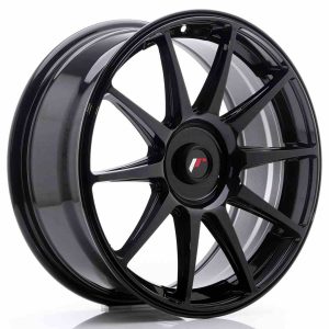 JR Wheels JR11 18×7,5 ET35-40 Blank Glossy Black