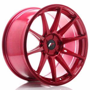 JR Wheels JR11 19×9,5 ET22-35 5H Blank Platinum Red