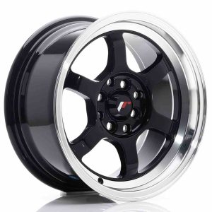 JR Wheels JR12 15×7,5 ET26 4×100/108 Gloss Black
