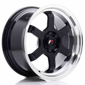 JR Wheels JR12 16×8 ET15 4×100/114 Gloss Black