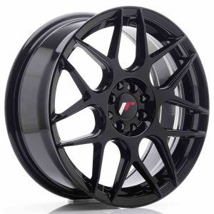 JR Wheels JR18 17×7 ET40 4×100/108 Glossy Black