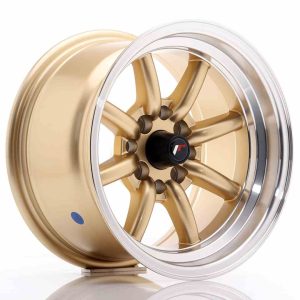 JR Wheels JR19 14×8 ET-13 4×100/114 Gold