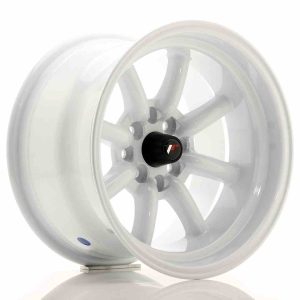 JR Wheels JR19 15×9 ET-13 4×100/114 White