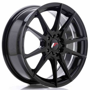JR Wheels JR21 17×7 ET40 5×100/114 Glossy Black