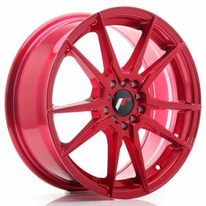 JR Wheels JR21 17×7 ET40 5×100/114 Platinum Red