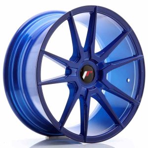 JR Wheels JR21 18×8,5 ET20-40 Blank Platinium Blue