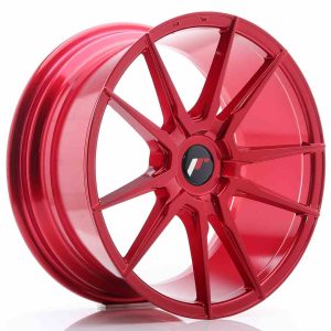 JR Wheels JR21 18×8,5 ET20-40 Blank Platinium Red