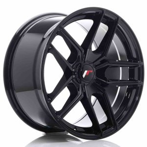 JR Wheels JR25 18×9,5 ET20-40 5H BLANK Gloss Black