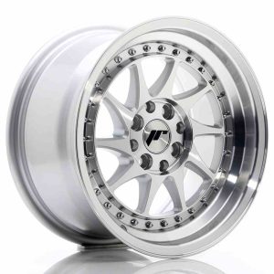 JR Wheels JR26 15×8 ET25 4×100/108 Silver Machined Face