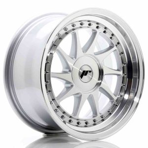 JR Wheels JR26 16×8 ET10-30 BLANK Silver Machined Face