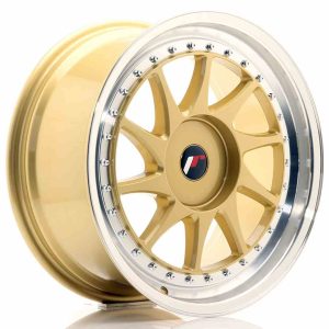 JR Wheels JR26 18×8,5 ET35-40 BLANK Gold w/Machined Lip