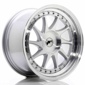 JR Wheels JR26 18×9,5 ET20-40 BLANK Silver Machined Face