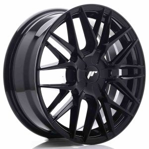 JR Wheels JR28 17×7 ET20-45 BLANK Glossy Black