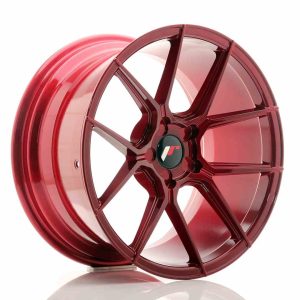 JR Wheels JR30 18×9,5 ET20-40 5H BLANK Platinum Red