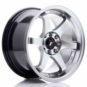JR Wheels JR3 15×8 ET25 4×100/108 Hyper Silver