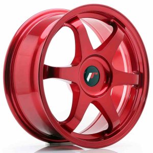 JR Wheels JR3 17×7 ET20-42 BLANK Platinum Red