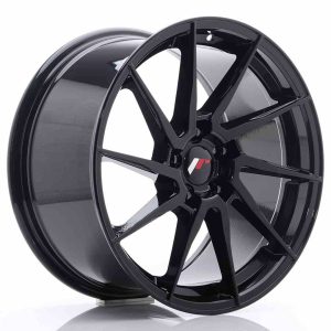 JR Wheels JR36 18×9 ET45 5×114.3 Glossy Black