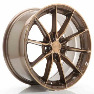 JR Wheels JR37 17×8 ET20-40 5H BLANK Platinum Bronze