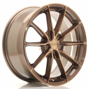 JR Wheels JR37 18×8 ET20-45 5H BLANK Platinum Bronze