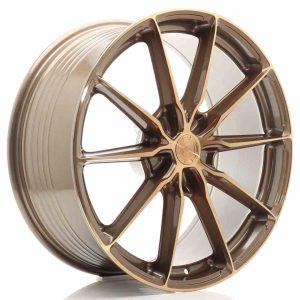 JR Wheels JR37 21×9 ET10-52 5H BLANK Platinum Bronze