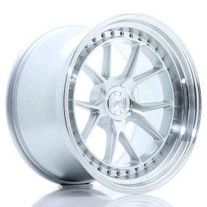 JR Wheels JR39 18×10,5 ET15-22 5H BLANK Silver Machined Face