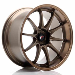 JR Wheels JR5 19×10.5 ET12 5H BLANK Dark Anodized Bronze