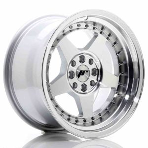 JR Wheels JR6 16×9 ET20 4×100/108 Mach Silver