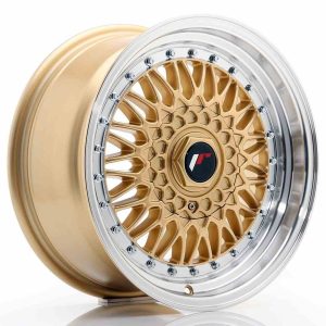 JR Wheels JR9 16×7,5 ET25 BLANK Gold w/Machined Lip